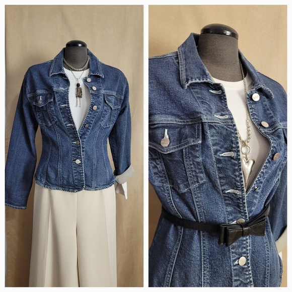 JEAN Jacket / L - Picture 3 of 7
